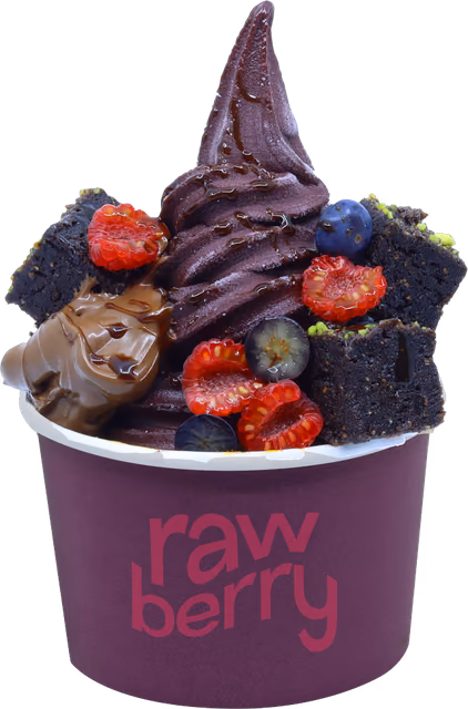 Brownie acai bowl